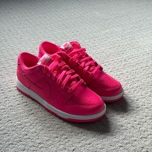 Nike Women's Dunk Hot Pink Sneakers